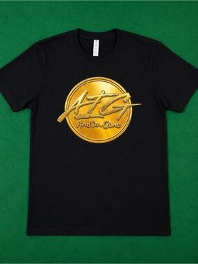 And I’m Gone AIG Black Gold Graphic T-Shirt Size Large
